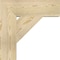 Ekena Millwork Traditional Block Rough Sawn Bracket, Douglas Fir, 6"W x 22"D x 22"H BKT06X22X22TRA05RDF - alternate 4
